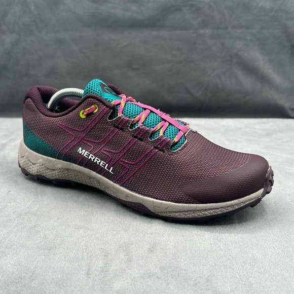 Merrell Moab Flight Low Burgundy Women’s US 6M Hiking Shoes Outdoor Lightweight - Picture 1 of 11